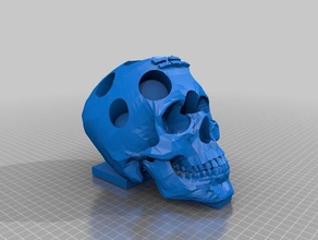vapoter crâne de la station accessoires 3d print model - Mito3D