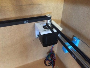 nema 17 motor mounts 3d printer parts printing bracket mounting nema17 3d print model - Mito3D