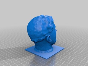rosto arte 3d print model - Mito3D