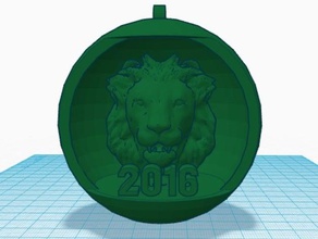 nhs roary ornament 2016 3d printing 3d print model - Mito3D
