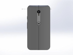 motog3 aproximative mobile Telefon 3d print model - Mito3D
