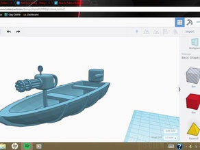 silah tekne heykeller 3d print model - Mito3D