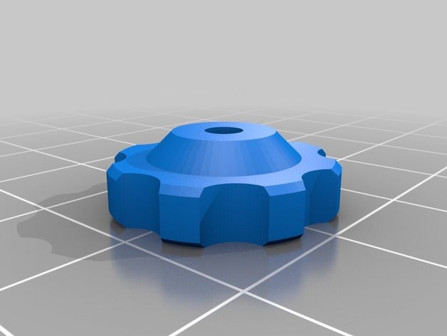 m3 cama rueda de control molette la meseta prusa i3 3d impresora accesorios nivelación 3D print model - Mito3D