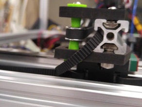 folger ft-5 idler supports 3d printer parts folgertech ft5 3d print model - Mito3D