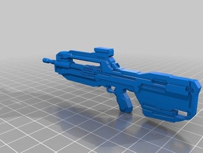 halo br rifle print ready 3d printing 3d print model - Mito3D