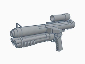 star wars-gatling-gun 3d drucken 3d print model - Mito3D
