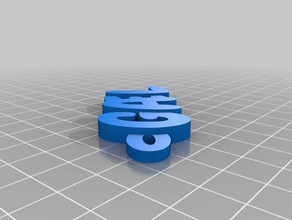 gael organização personalizado 3d print model - Mito3D