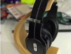 headphone holder audio 3d print model - Mito3D