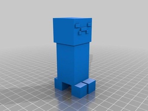 creeper statue toys games minecraft figures 3d print model - Mito3D
