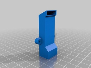 fan duct v11 upright 3d printing 3d print model - Mito3D