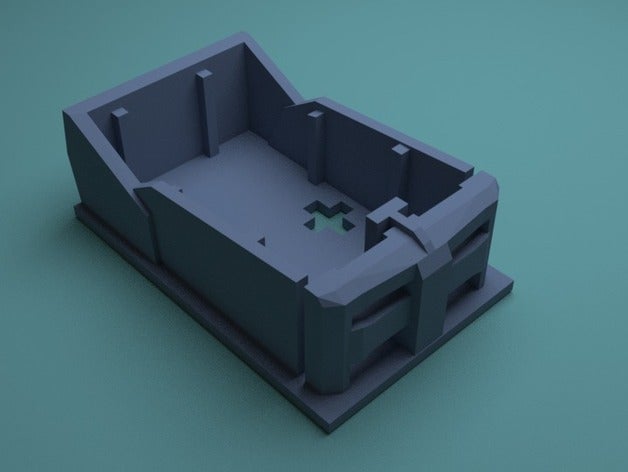 9 volt battery pack electronics 3D print model - Mito3D