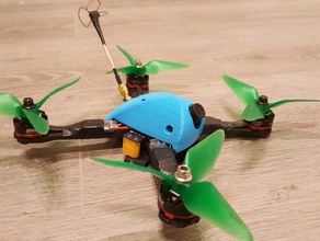 realacc x210 qav clone gara pod modelli drone qav-x 3d print model - Mito3D