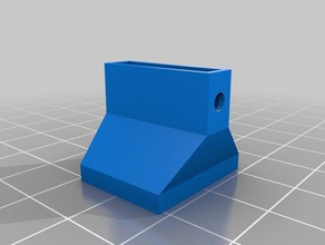blower fan attachment compact effector 3d printer parts duct 3d print model - Mito3D
