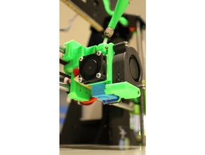 e3d mount bowden extruder high printer parts 3d hotend engineering upgrade prusa i3 3d print model - Mito3D