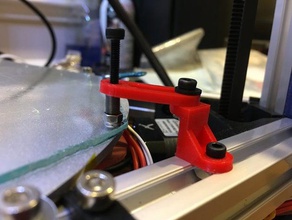 2020 delta cama clip de fixação 3d a impressora partes extrusão kossel 3d print model - Mito3D