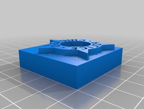 chicago police stamp 3d printing 3d print model - Mito3D