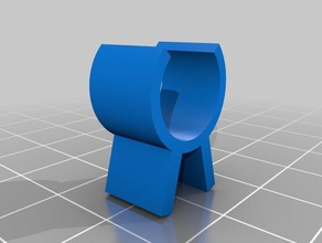 la varilla de abrazadera 12mm 3d impresora partes 3d print model - Mito3D