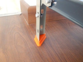 prateleira perna organização estanteria 3d print model - Mito3D