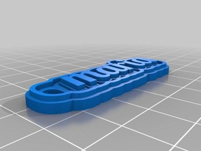 manuelkeychain keychains customized 3d print model - Mito3D