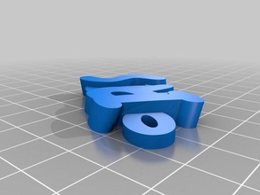 meu personalizados iamburnys íris chaveiros 3d print model - Mito3D