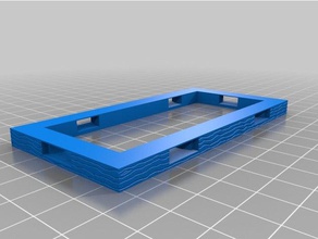 openforge 20 wood openlock base toy game accessories dnd tiles dungeon miniatures openforge2 pathfinder rpg tabletop terrain 3d print model - Mito3D