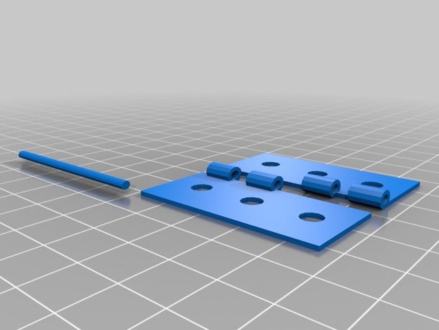 hinge pin 3d printing 3D print model - Mito3D