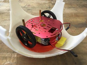 bb-8-ball la robotique boule de hamster sphère 3d print model - Mito3D