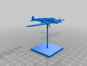 bomber panzerkampf toys games 1300 5mm plane ww2 3d print model - Mito3D
