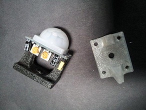 pir sensor mount electronics arduino sensors 3d print model - Mito3D