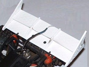 arrma raider asa traseira rc veículos parte 3d print model - Mito3D