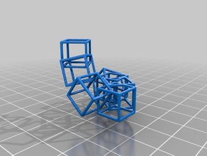 daha iyi necker küpleri sanat araçlar 3d print model - Mito3D