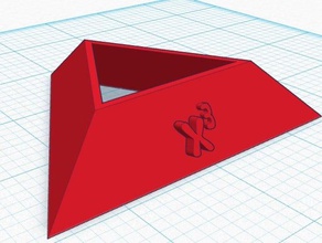 x&sup3 cube-Anzeige Dekor companion cube display-Gehäuse display-Ständer Halter rubiks 3d print model - Mito3D