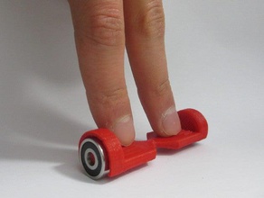 dedo hoverboard vehículos cojinete fidget el diapasón popular skate patineta rodamiento 3d print model - Mito3D