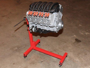 chevrolet camaro ls3 v8 motor de escala modelo trabalho mecânico brinquedos 8 cilindro da série ls 3d print model - Mito3D