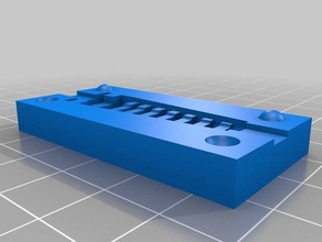 a minha forma personalizada de moldagem extremidade do cabo diy 3d print model - Mito3D