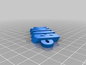 milton portachiavi organizzazione personalizzato 3d print model - Mito3D