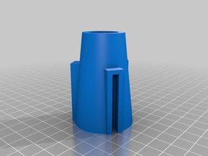 my customized strongpole stand 19mm tools 3d print model - Mito3D