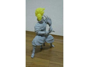 japonês warriorfigure hobby figura de ação o personagem liga da legenda lol yasuo estática estátua 3d print model - Mito3D