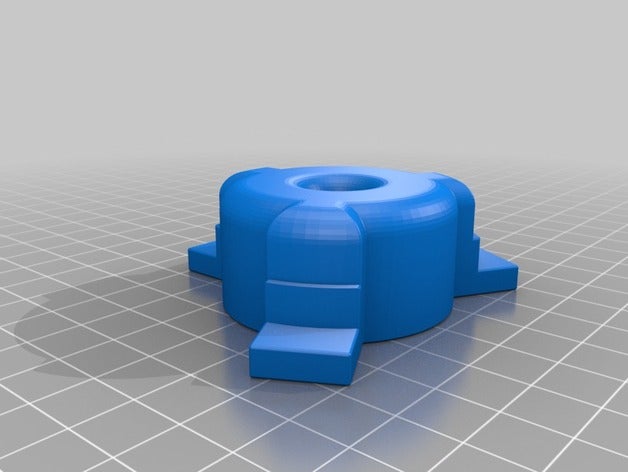 filament-Spulenhalter großen Lager 3d Drucker - Zubehör 35mm 52mm 55mm bobbin-Halter 3D print model - Mito3D