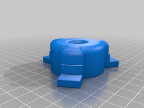 filament spool holder big bearing 3d printer accessories 35mm 52mm 55mm bobbin 3d print model - Mito3D