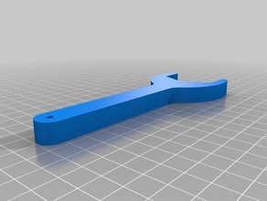 llave fija 36mm mechanisch ist - Spielzeug tool Schraubenschlüssel 3d print model - Mito3D