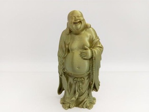 faisait sourire pendant mes bouddha sculptures 3d print model - Mito3D