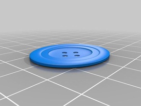 custom button 1 accessories customized 3d print model - Mito3D