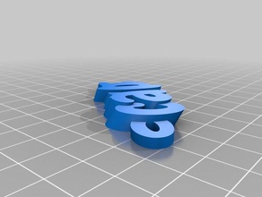 llavero carlos definitivo organización personalizado 3d print model - Mito3D