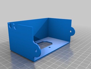 anet a8 power supply cover 3d printer accessories created freecad mount prusa i3 3d print model - Mito3D
