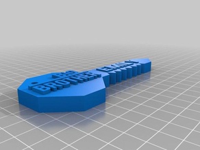 emily abi anahtarı 3d baskı 3d print model - Mito3D