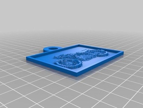 victoria bergmejster 2d art personalizado 3d print model - Mito3D