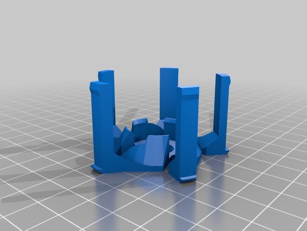 il mio personalizzato filamento di spool hub 3d la stampante accessori 3D print model - Mito3D