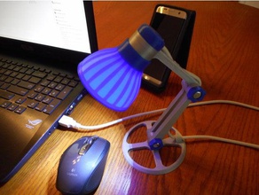 usb lampe de bureau ménage 3d print model - Mito3D