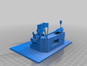 barricada comuna 2 arte 3d print model - Mito3D